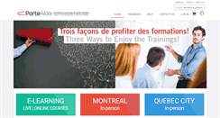 Desktop Screenshot of porte-voix.qc.ca