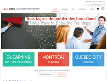 Tablet Screenshot of porte-voix.qc.ca